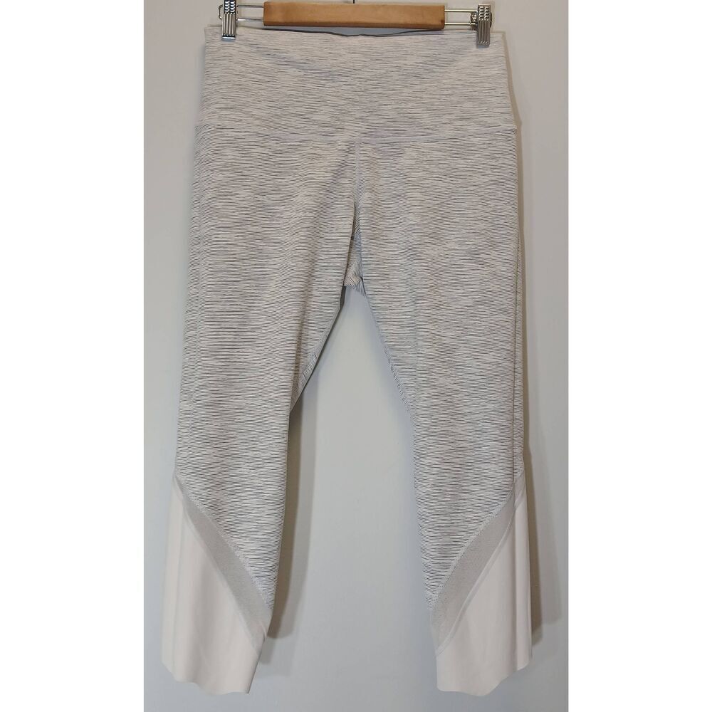 Lululemon womens size 14 align leggings gray running gym Activewear Heathered
